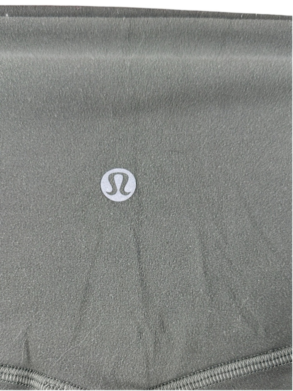 Lululemon Align Crop *21" capri pant leggings gym workout grey sage sz 4 - Picture 11 of 11